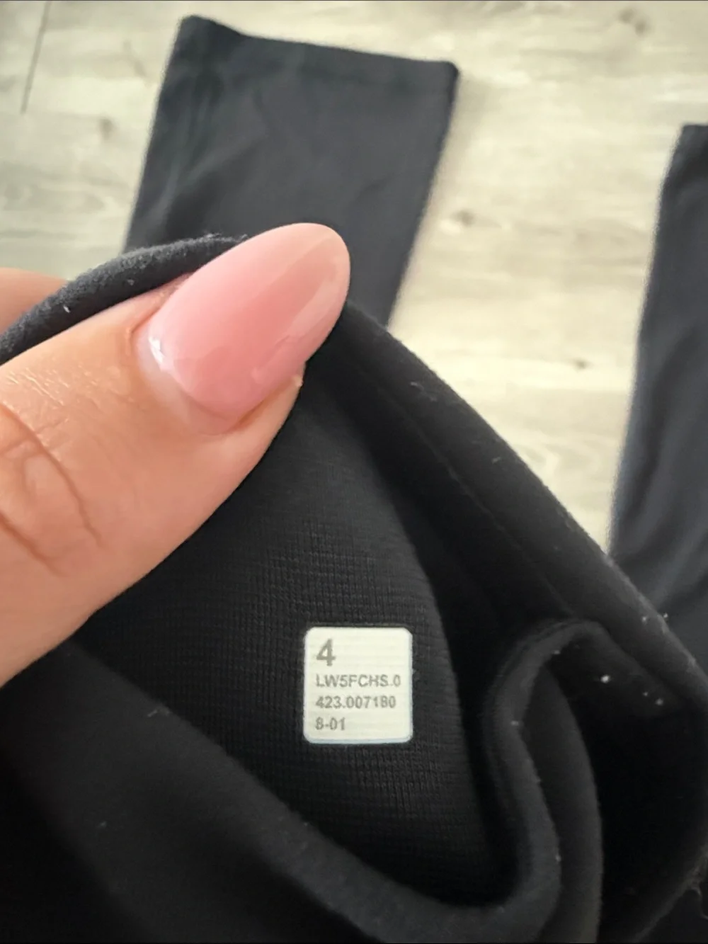 lululemon athletica Black Flared Leggings